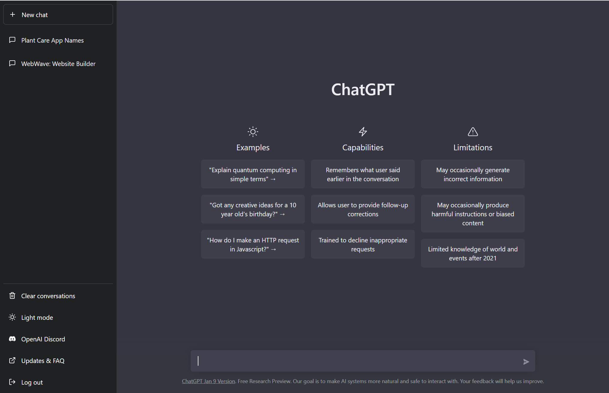 AI web design - Chat GPT 