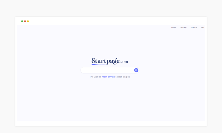 Startpage seo